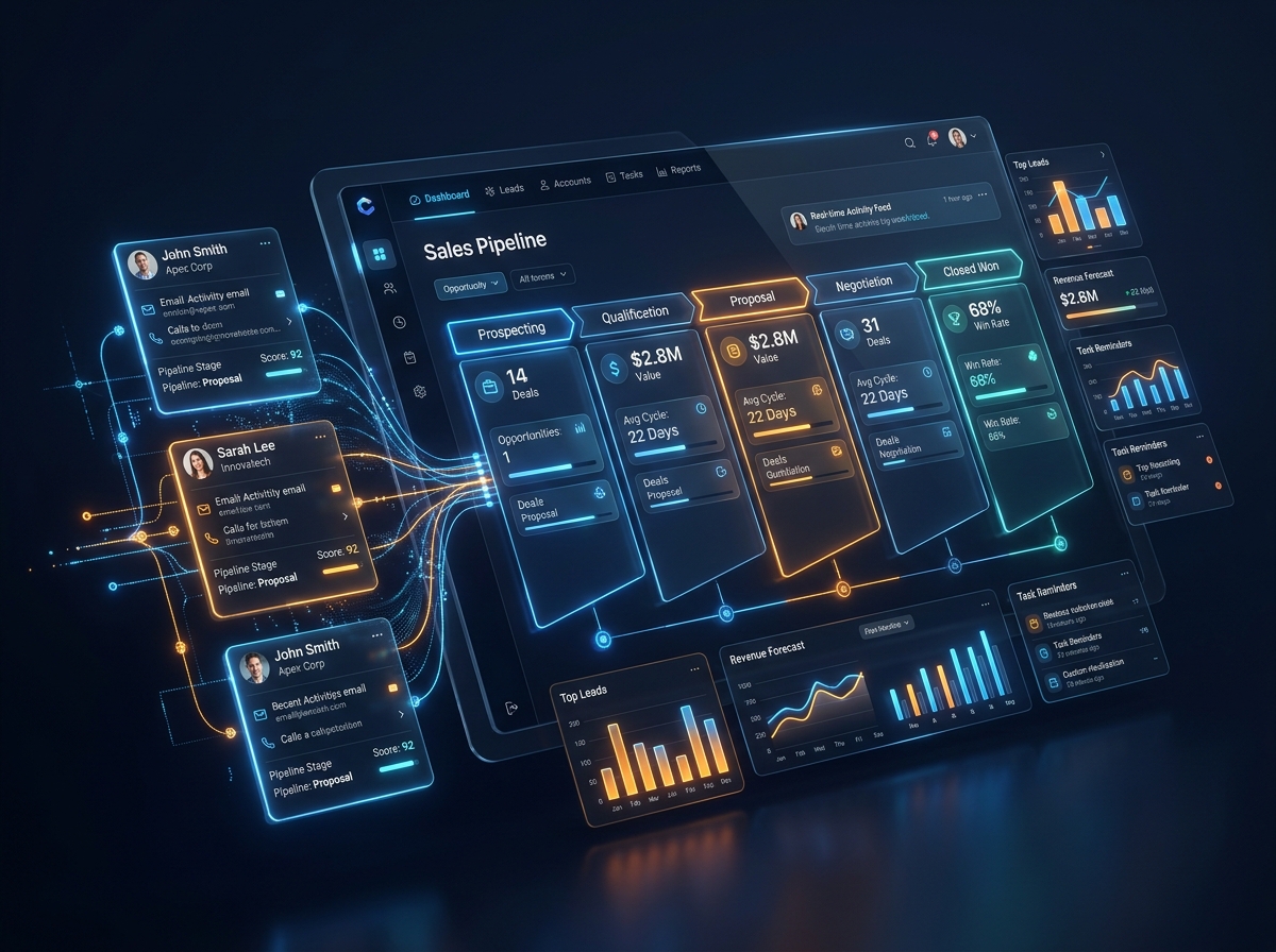 Custom CRM Software and Data Intelligence